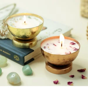 The Lakshmi & Kubera Urli Candle