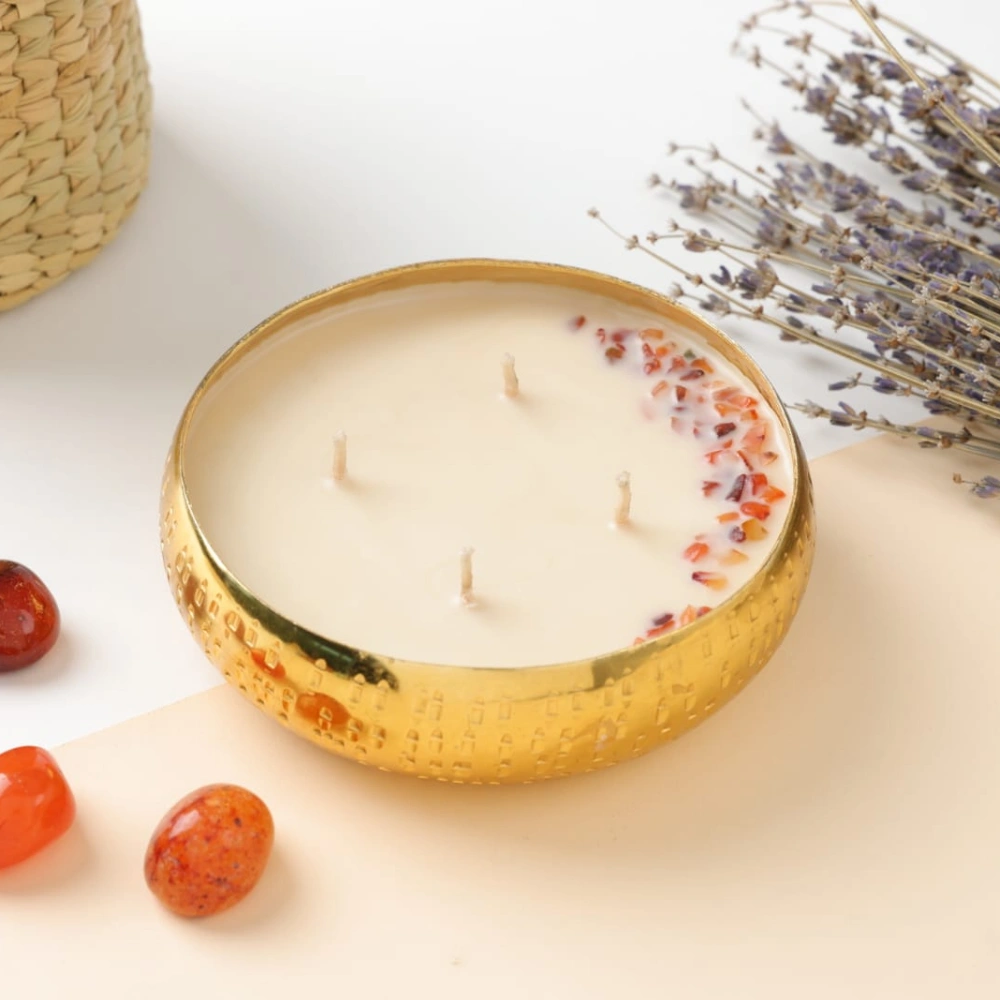 Goddess Lakshmi Urli Candle