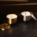 Kartikeya and Ganesha Candle Set